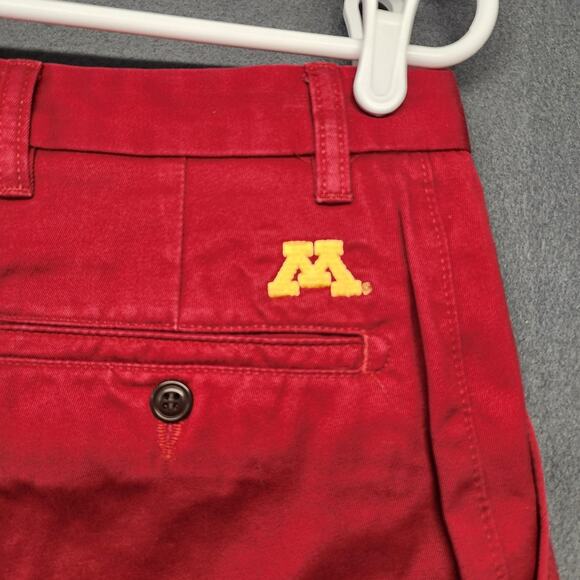 Minnesota Golden Gophers Pants Mens 33x30 NCAA College Khakis Dockers SKI-U-MAH - Picture 4 of 10